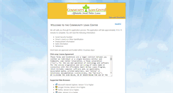 Desktop Screenshot of loancenterapplication.com